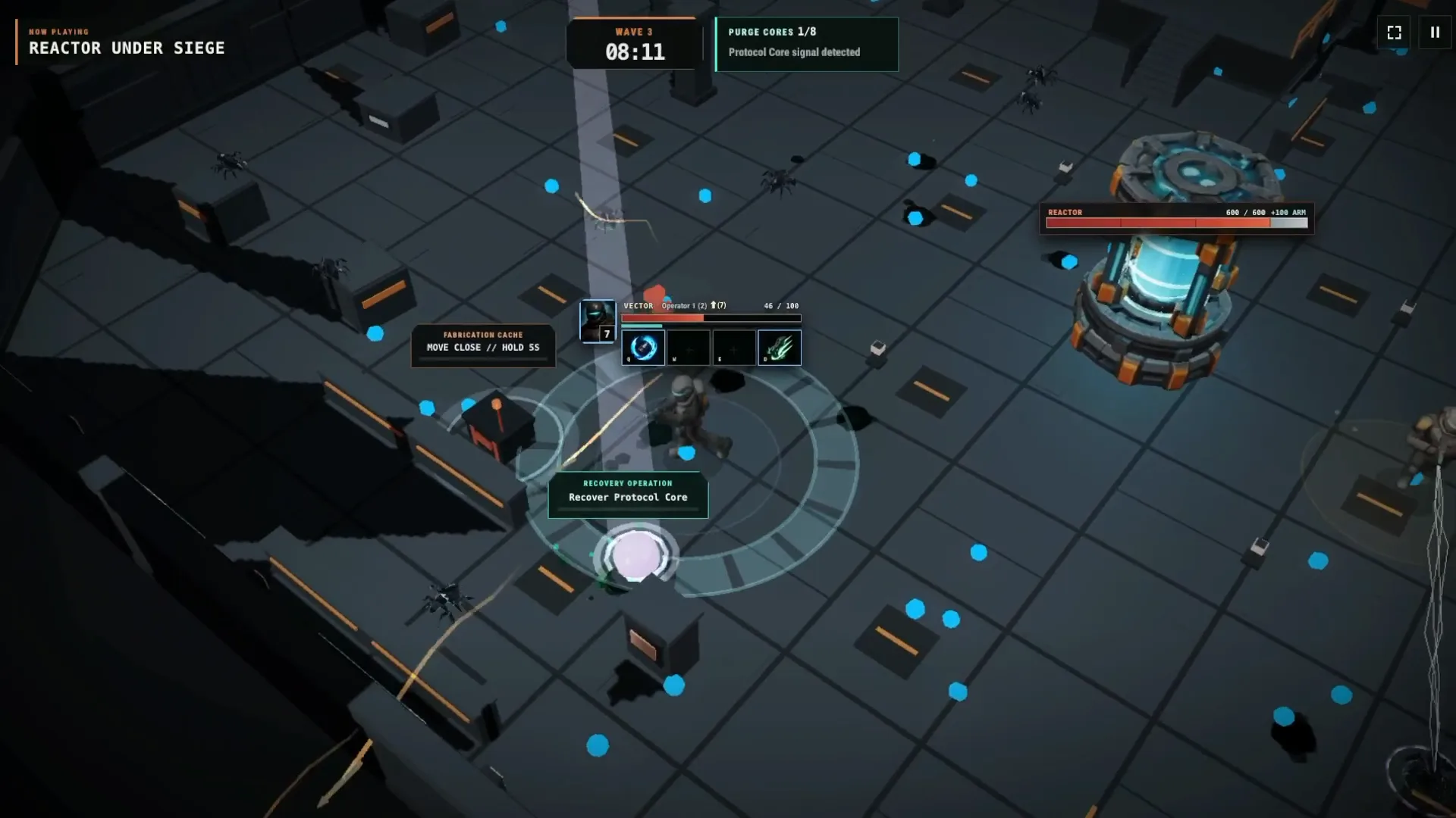 An operator recovers a Protocol Core
